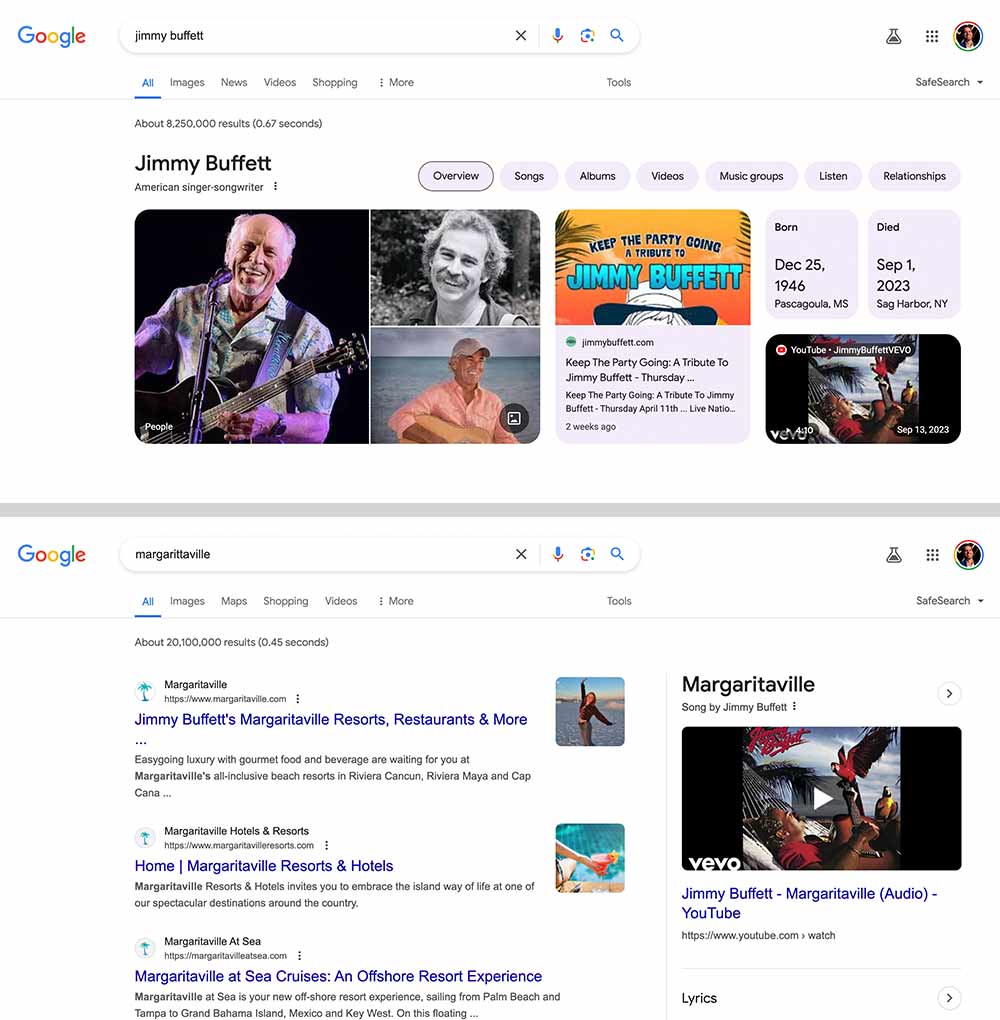 Jimmy Buffett SERP Jimmy Buffett SERP.
