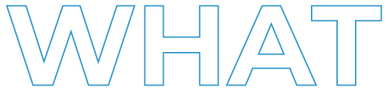 icon that displays the word what.